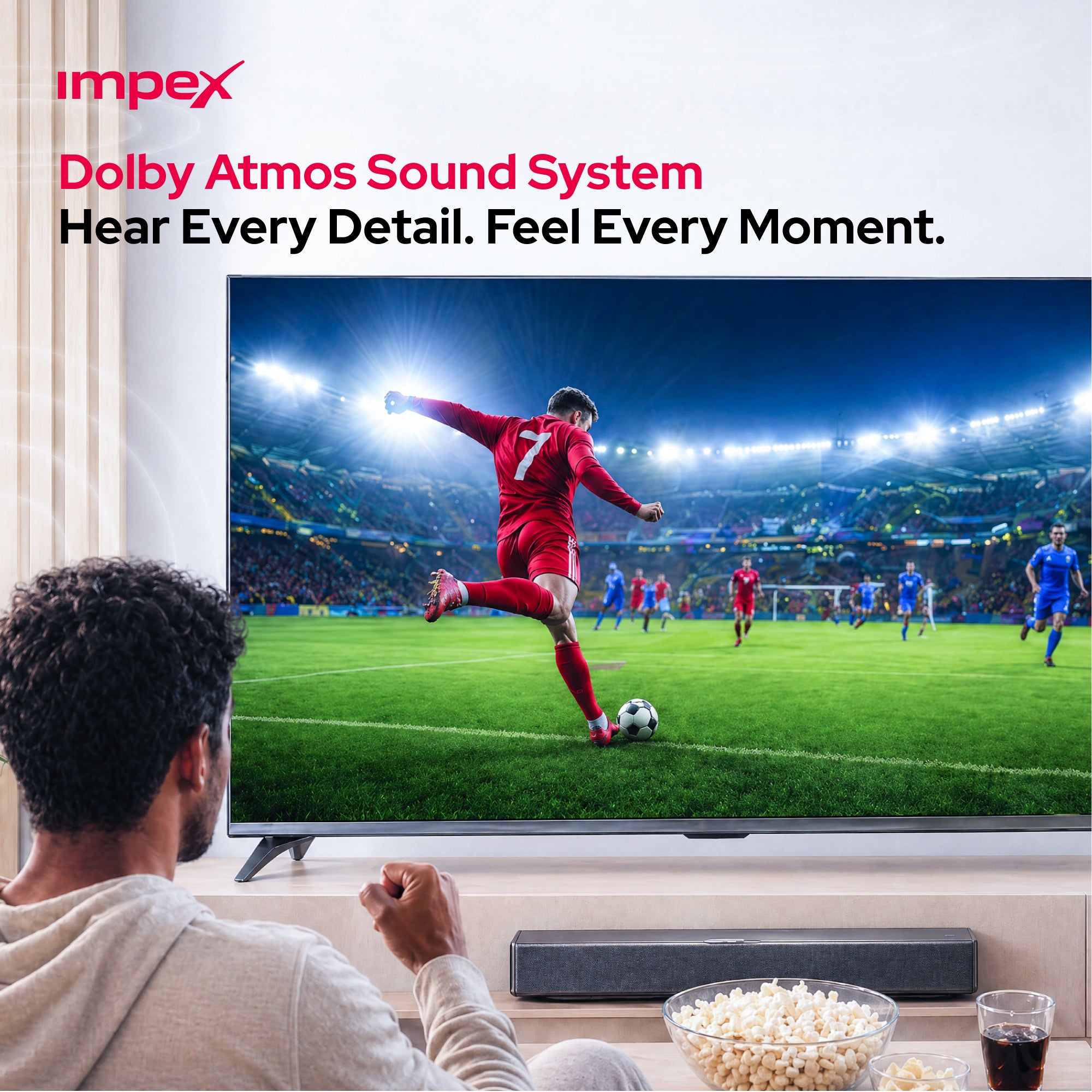IMPEX 55 inch QLED UHD GOOGLE LED TV 12OHZ evoQ 55S4QLC2R120