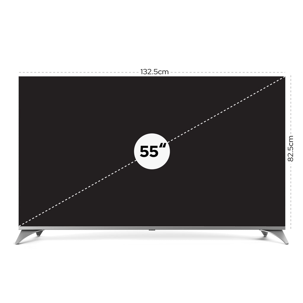 IMPEX 55 inch QLED UHD GOOGLE LED TV 12OHZ evoQ 55S4QLC2R120