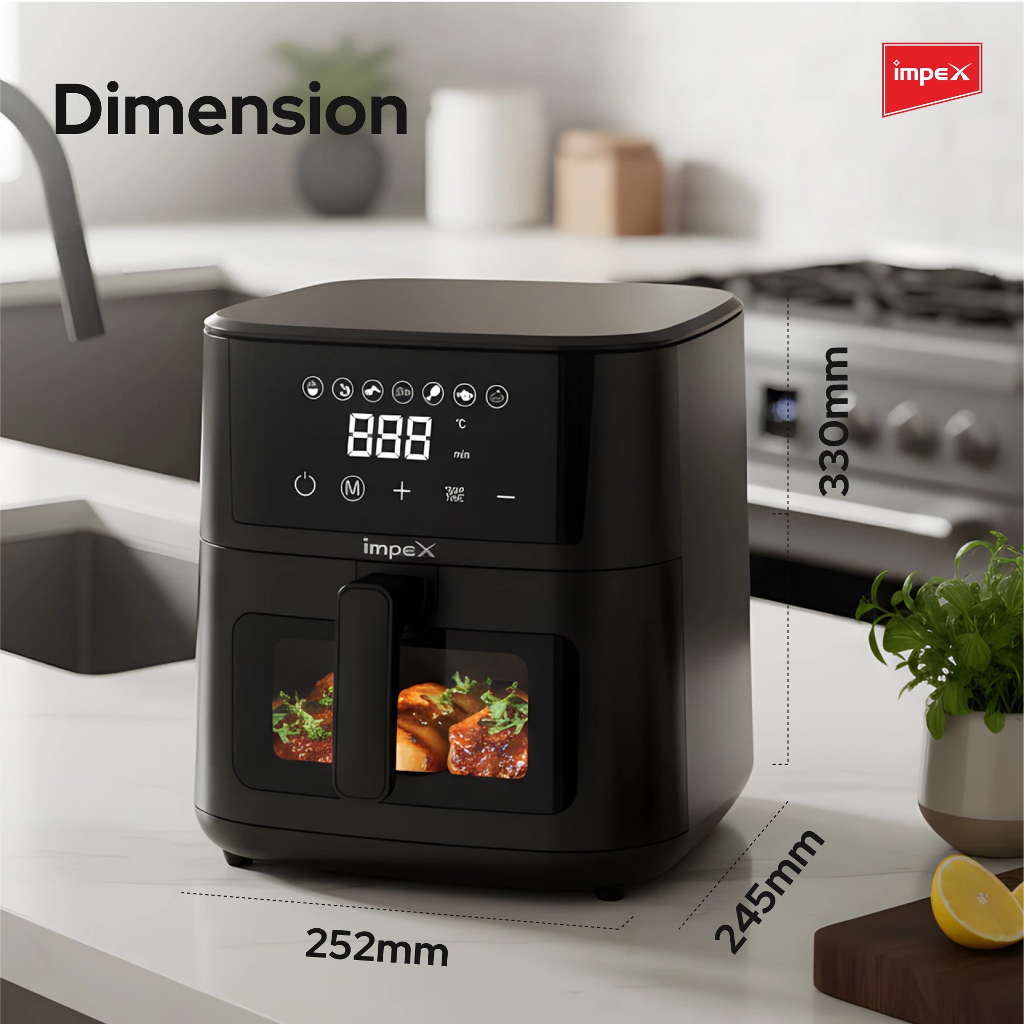 Impex 4.5L Digital Air Fryer AF 4307