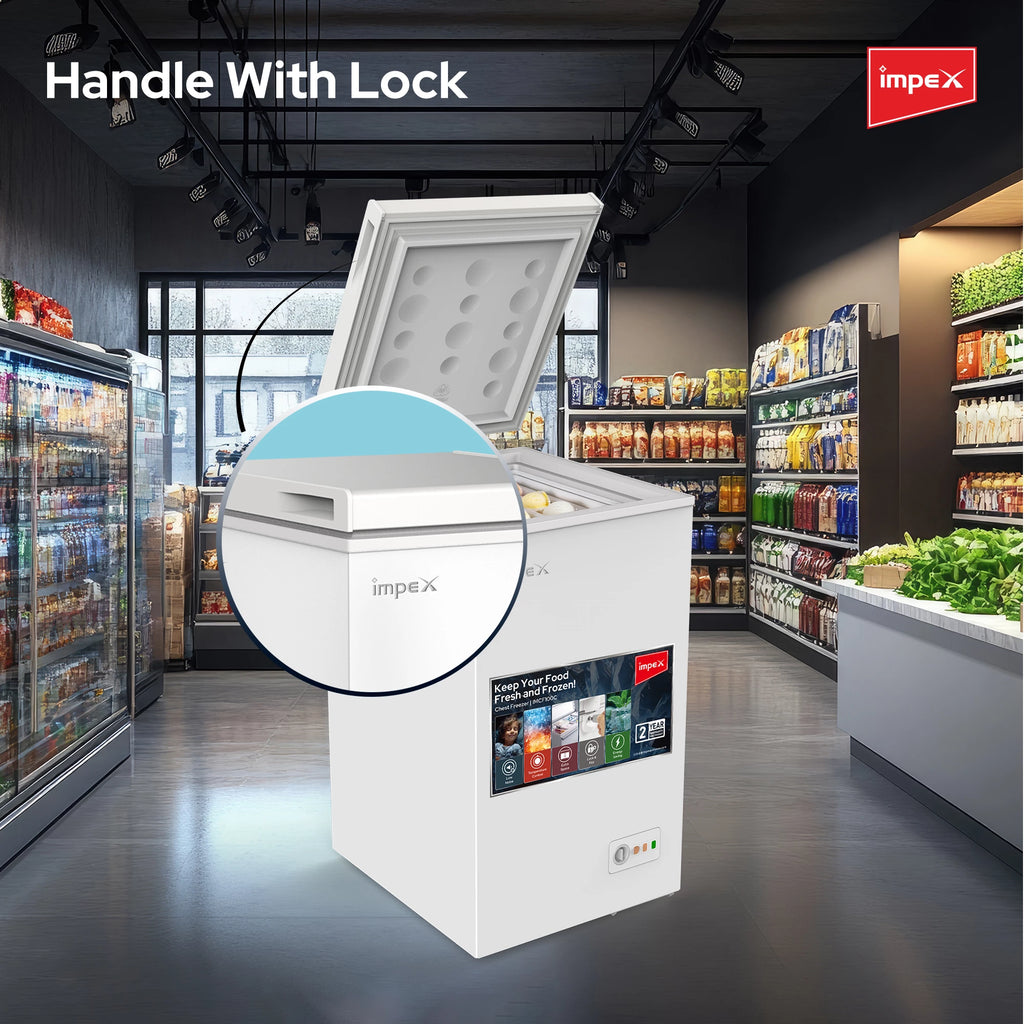 Impex 100L Chest Freezer IMCF100C