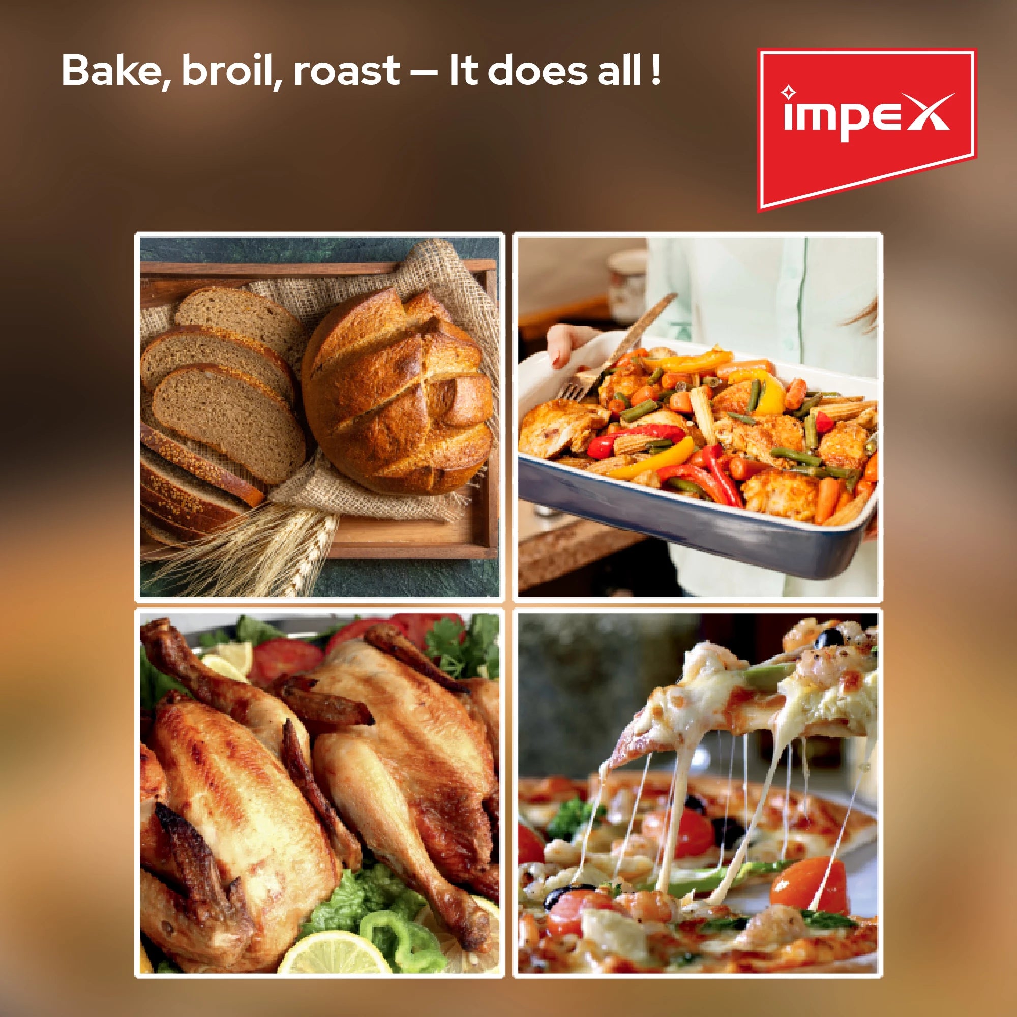 Impex 35 Ltr Electric Oven with Rotisserie OV 2901