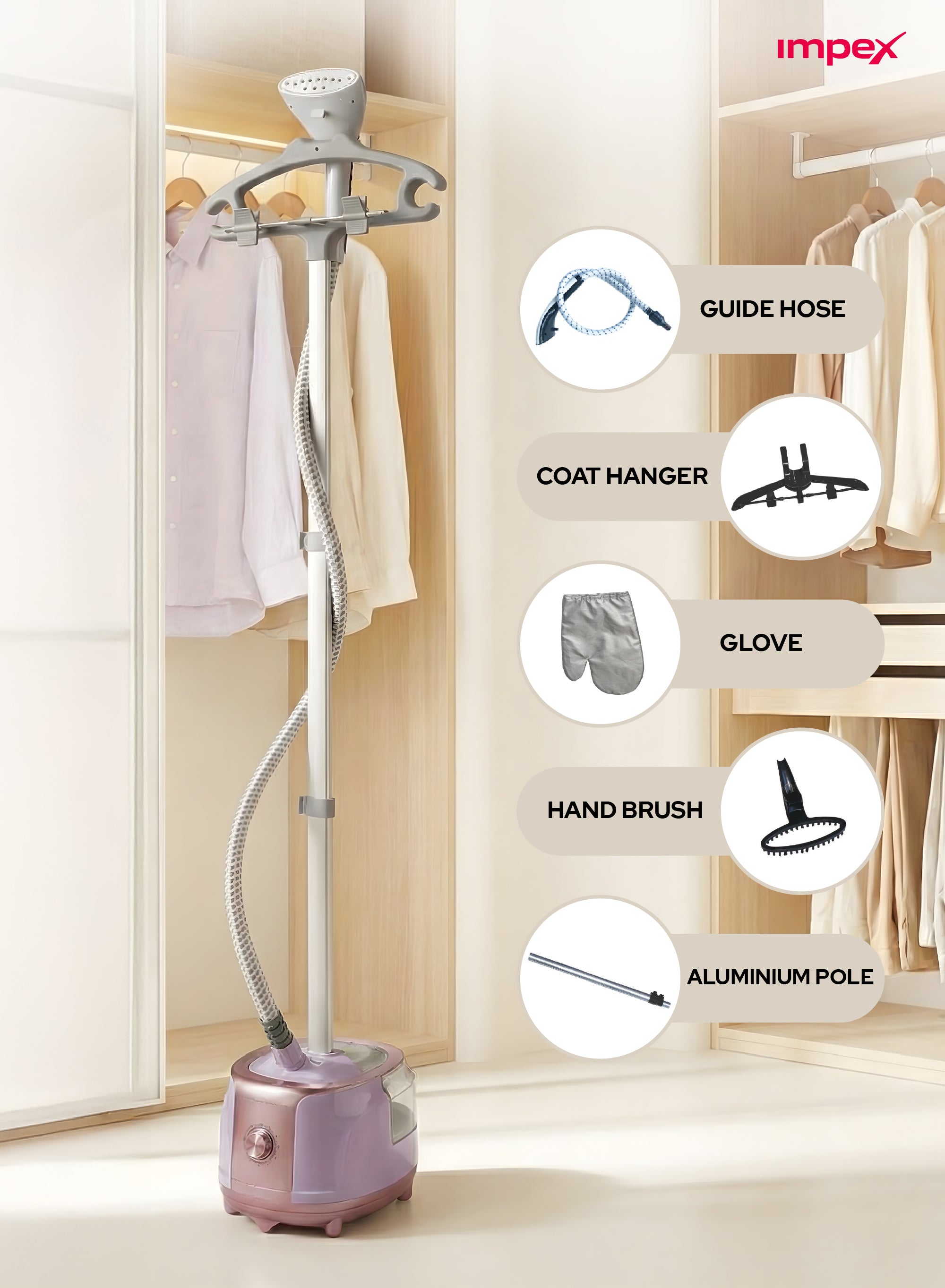 Impex Garment Steamer (GSM 6013)