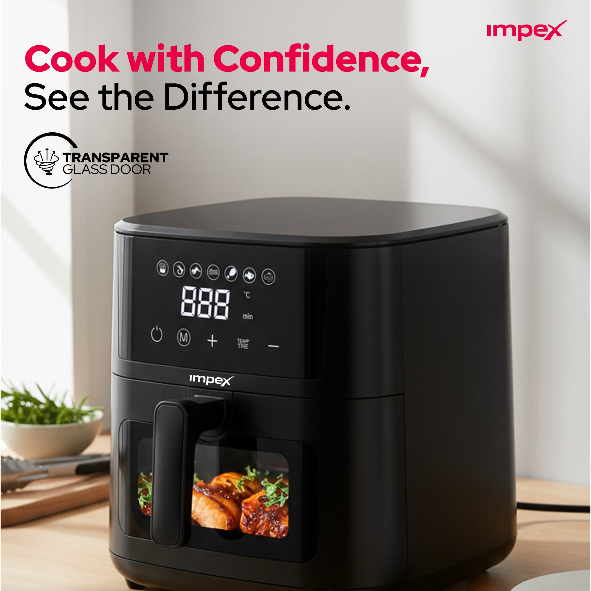 Impex 4.5L Digital Air Fryer AF 4307