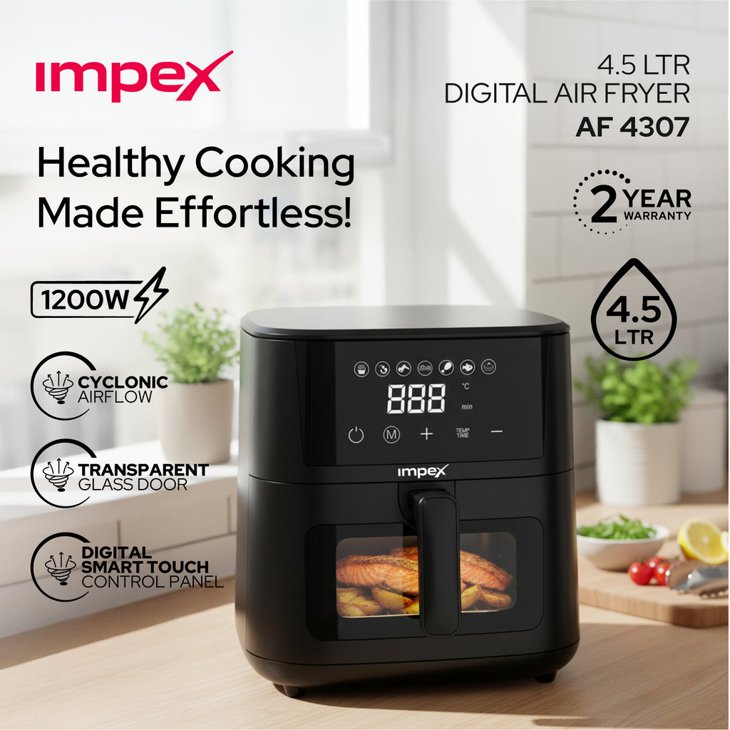 Impex 4.5L Digital Air Fryer AF 4307