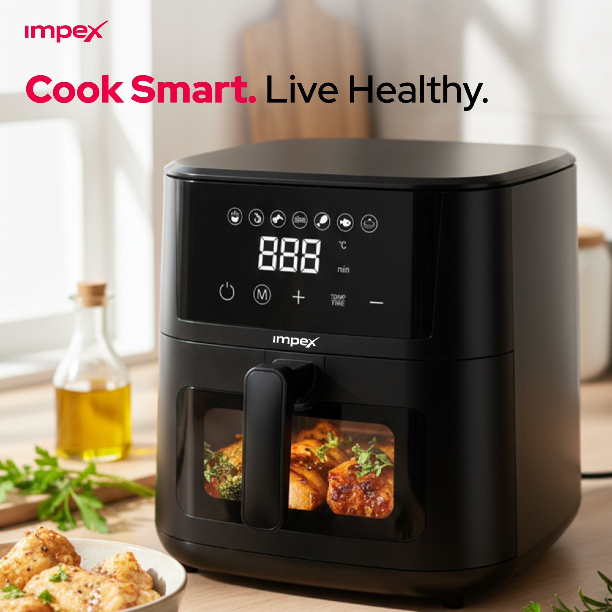 Impex 4.5L Digital Air Fryer AF 4307