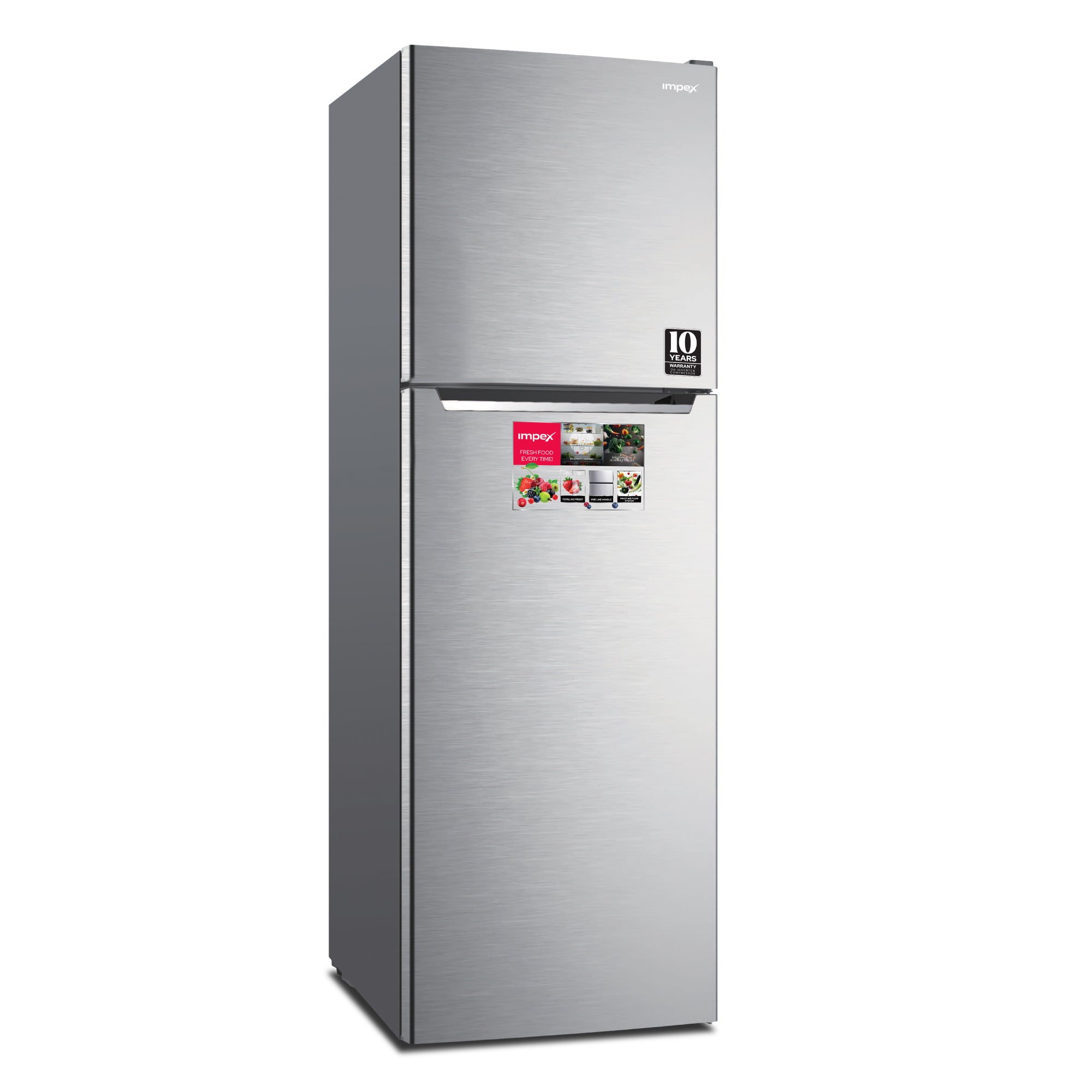 Impex 270L No Frost Inverter Refrigerator IRF250S