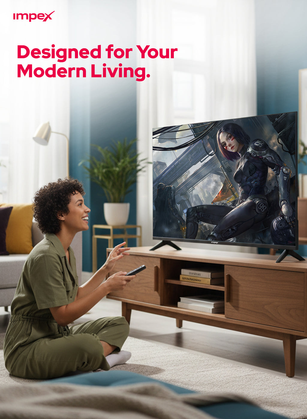 IMPEX QLED Smart LED TV A14 GLORIA50Q
