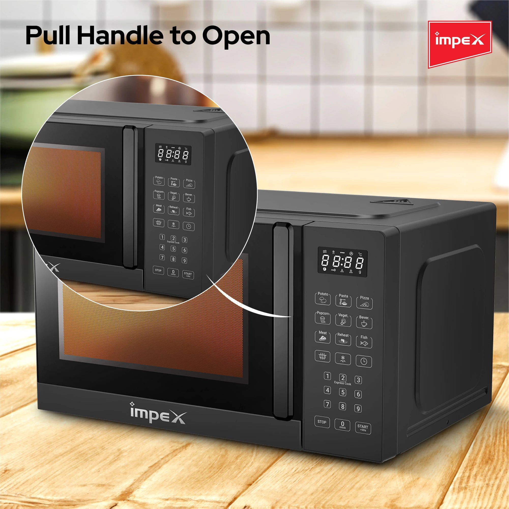 Impex 20Ltr Digital Microwave Oven 700W MO8101DB