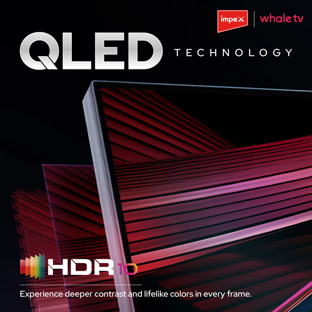IMPEX 43 inch QLED FHD Smart TV Whale OS Wios43Q
