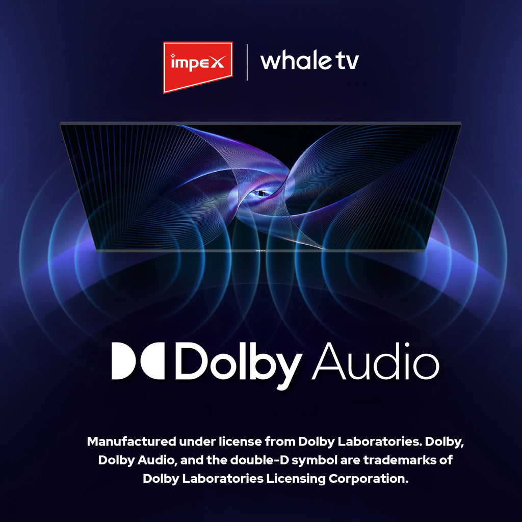IMPEX 43 inch QLED FHD Smart TV Whale OS Wios43Q