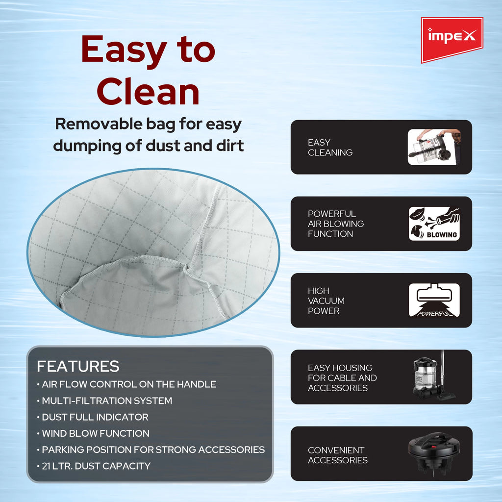 Impex Vacuum Cleaner VC 4708