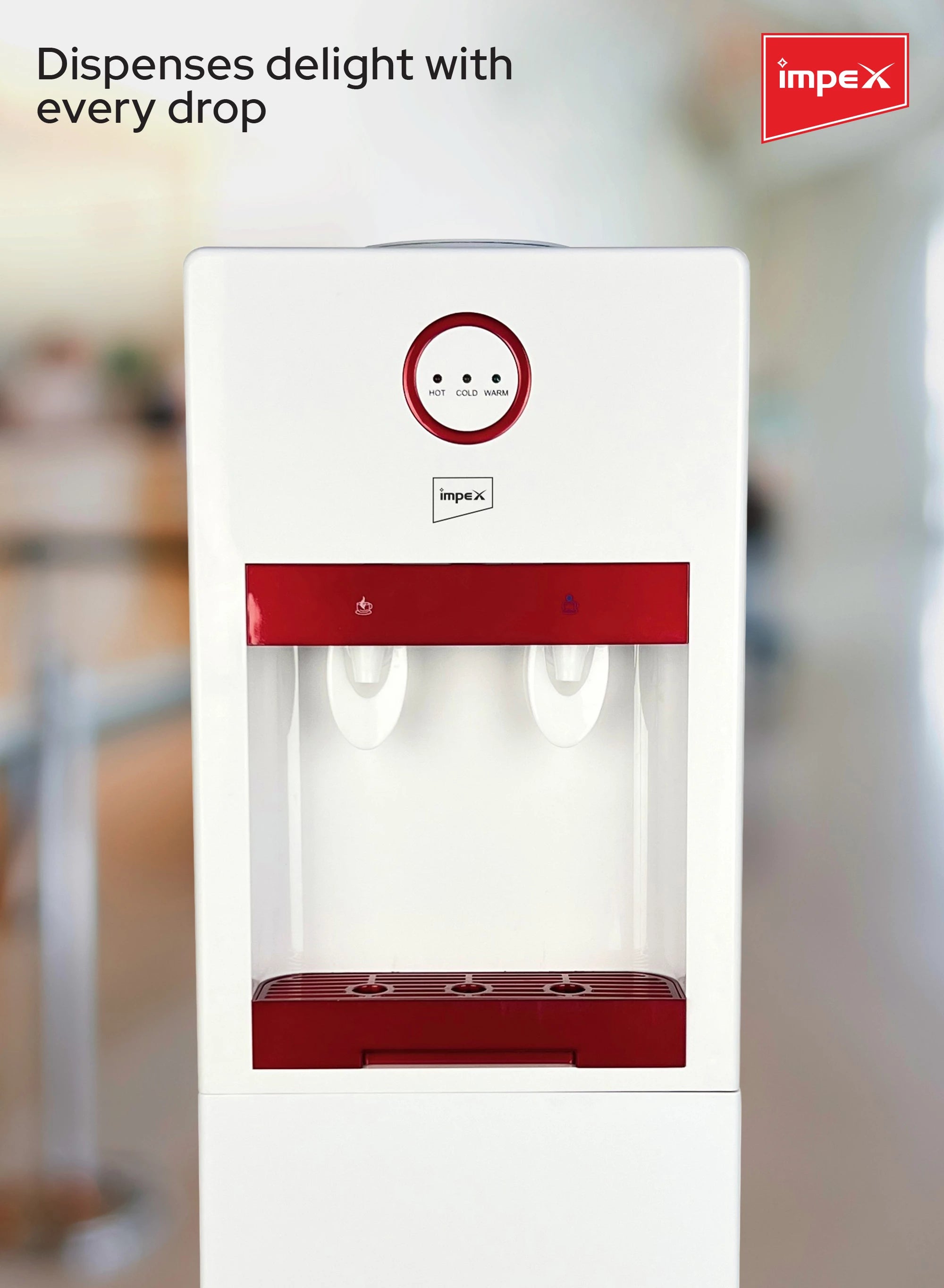 Impex Water Dispenser 2 Tap WD 3902B