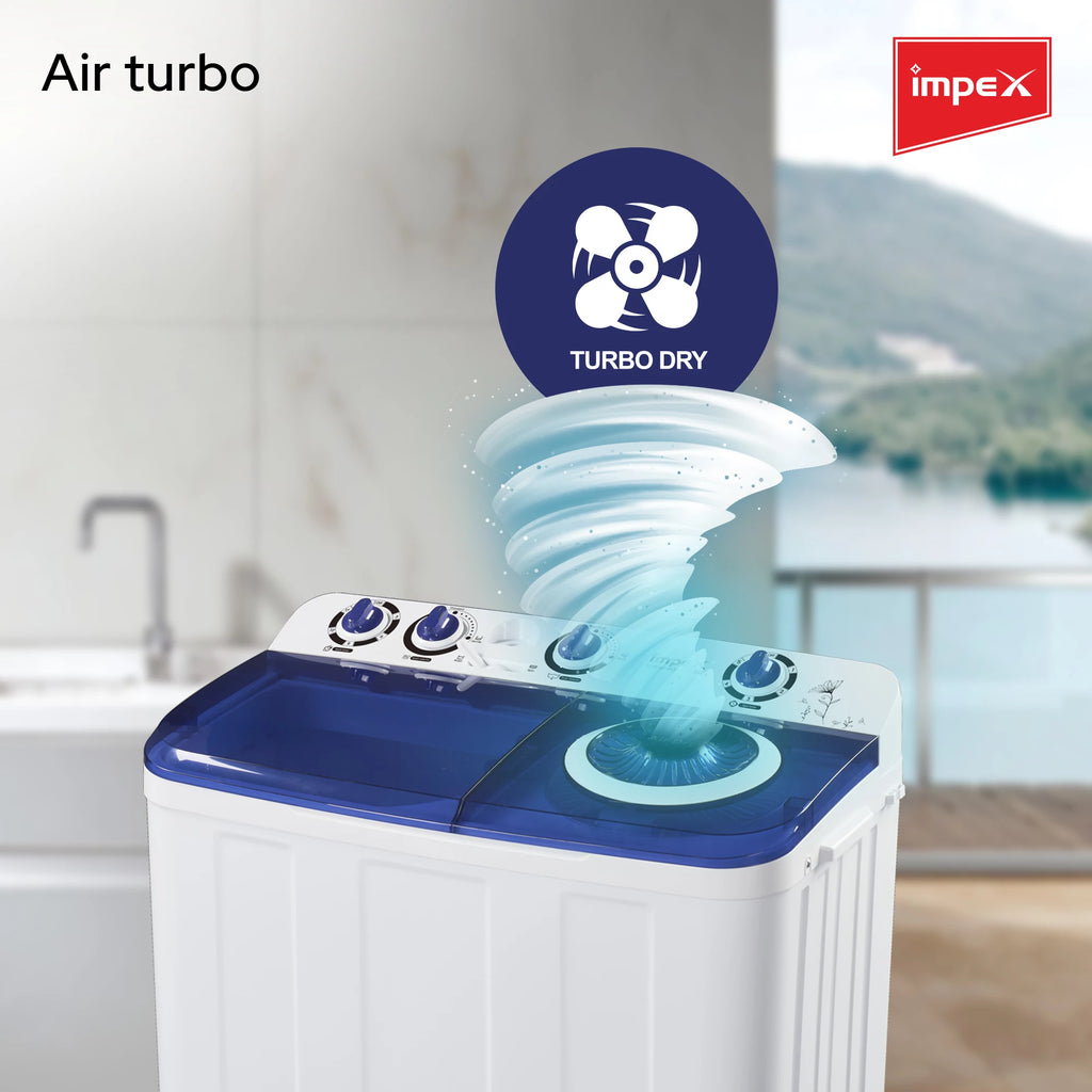 IMPEX 10 KG  SEMI-AUTOMATIC WASHING MACHINE WM 4202