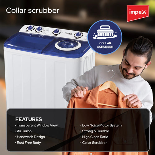 IMPEX 10 KG  SEMI-AUTOMATIC WASHING MACHINE WM 4202