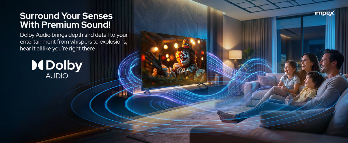 IMPEX 50 inch QLED UHD Smart TV Wios50Q