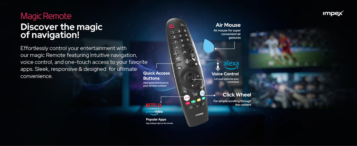 IMPEX 50 inch QLED UHD Smart TV Wios50Q