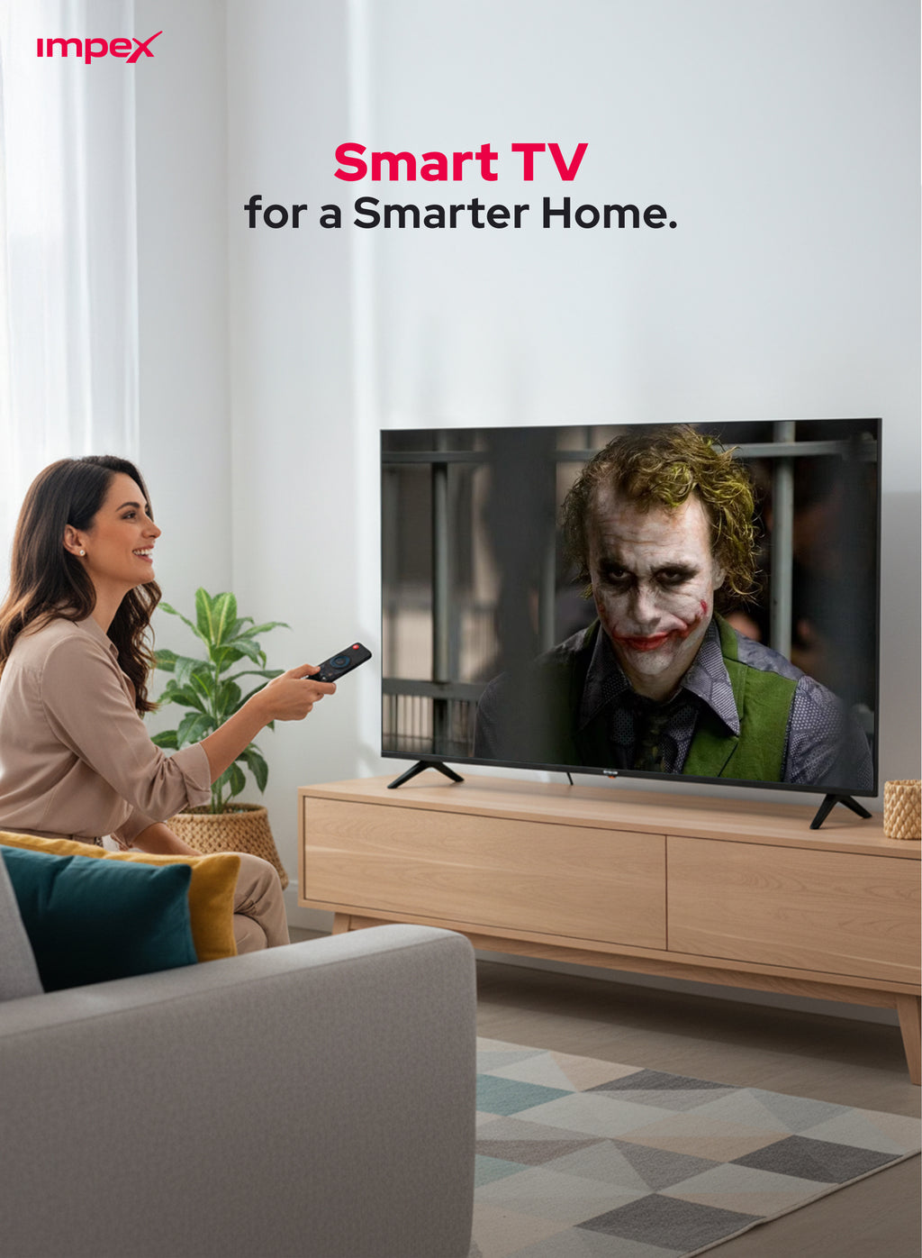 IMPEX 43 Inch QLED FHD GOOGLE LED TV evoQ43QLC2