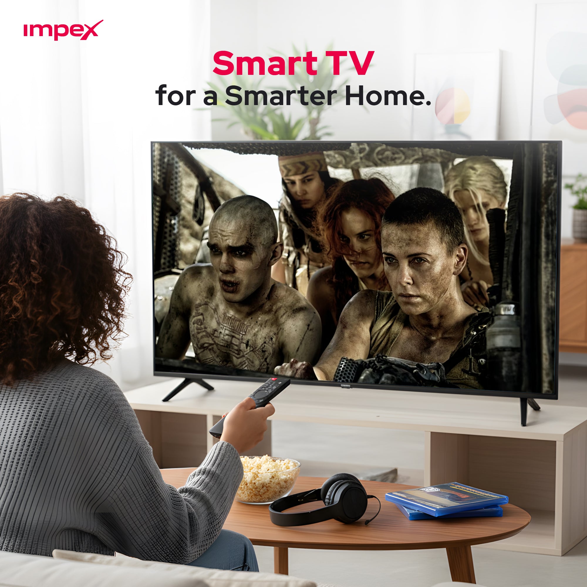 IMPEX 50 Inch QLED UHD GOOGLE LED TV DVBT2/S2 evoQ 50S4QLC2R120