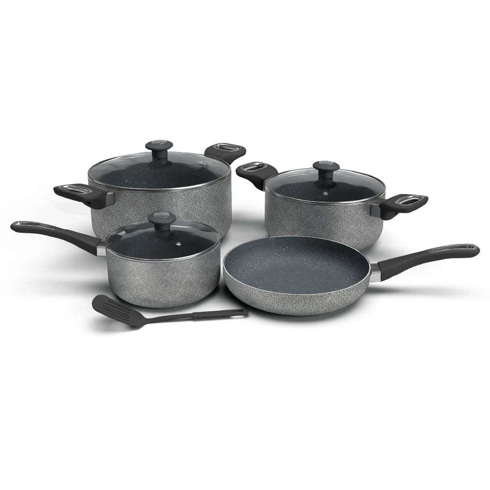 8 PIECE COOKWARE SET Granite NCB 7108