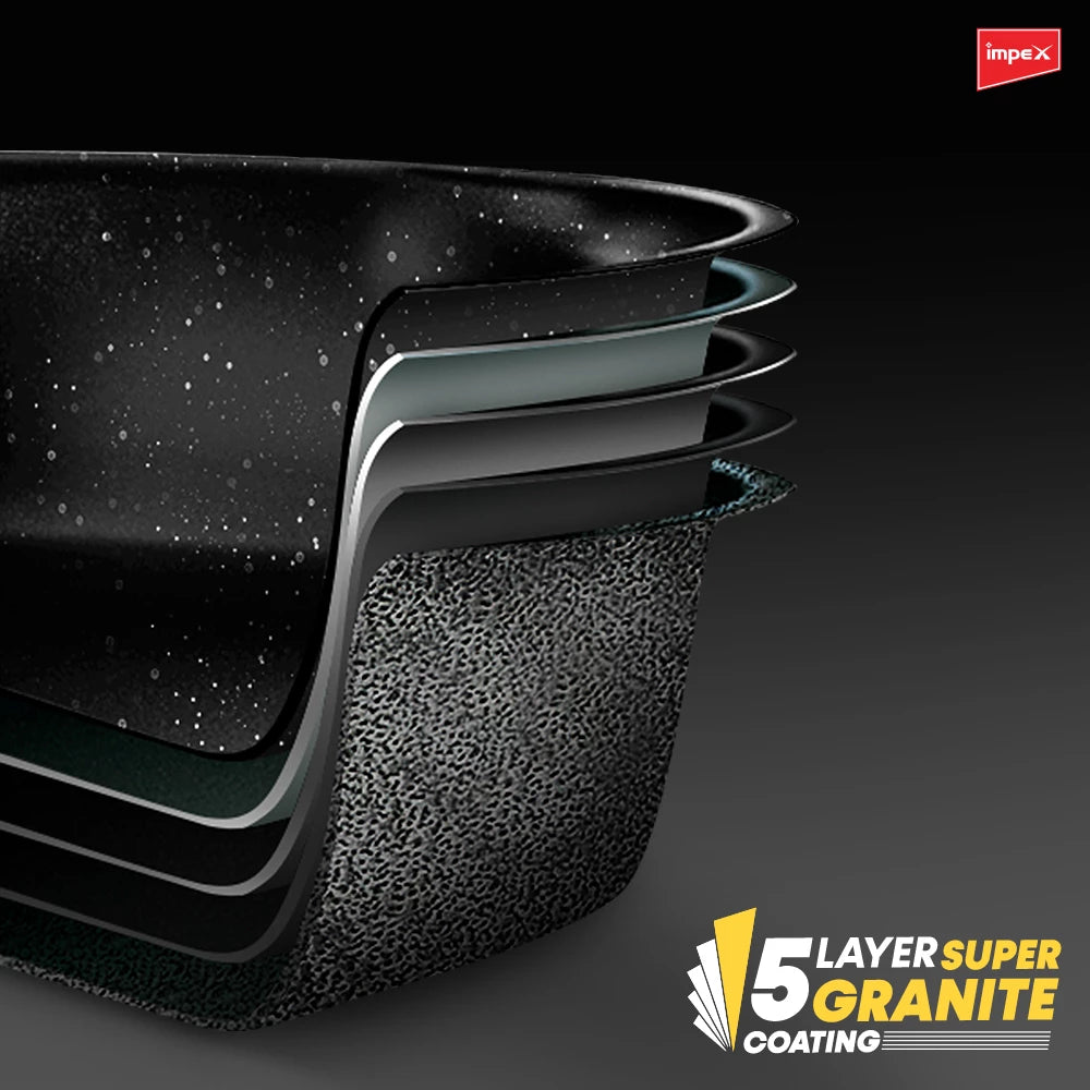 8 PIECE COOKWARE SET Granite NCB 7108