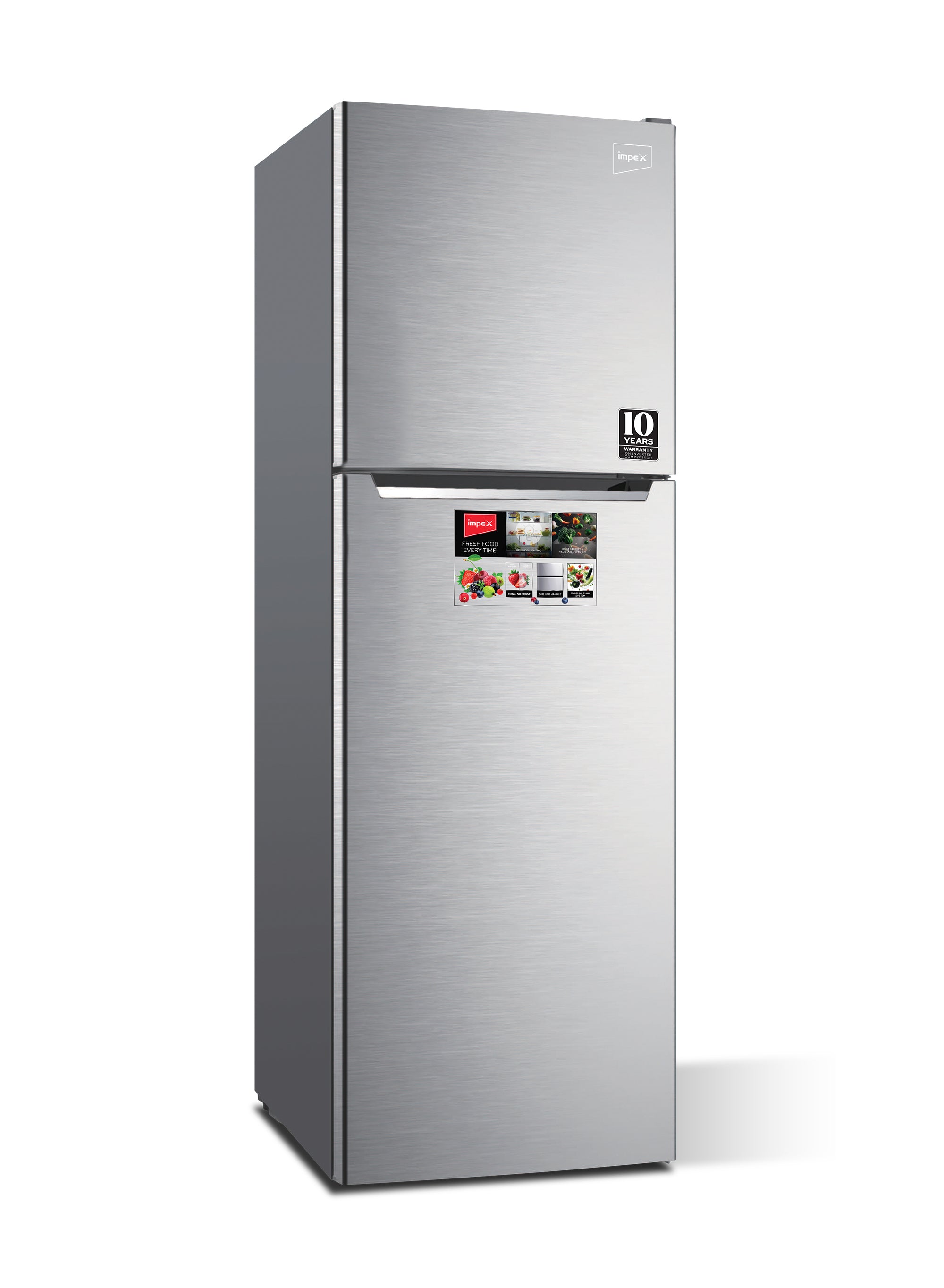 Impex 270L No Frost Inverter Refrigerator IRF250S